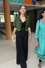 PSV Garuda Vega Movie Team At Bhramaramba Theater